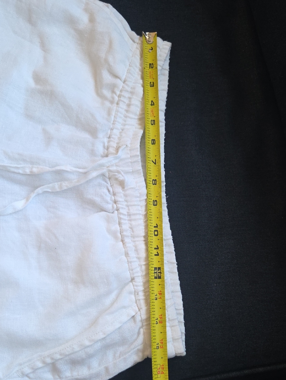 Tommy Bahama Two Palms High-Rise 100% Linen Easy Pants - Picture 9 of 10
